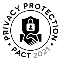 Caloga is labeled<br>Privacy Protection Pact